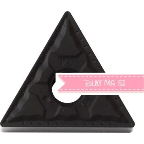 10Pcs TNMG160404-PM YBC252/TNMG160408-PM YBC252 Lathe Cutting Insert Carbide Turning Tool Insert For steel and stainless steel