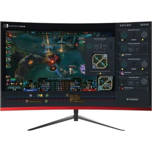 27 Inch Thin Full High-Definition 1k Pc Curved Desktop 144hz Gaming Monitor