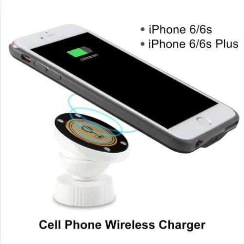 V-checker T205 wireless charger cell for phone iPhone 6-6s Plus clip car power source
