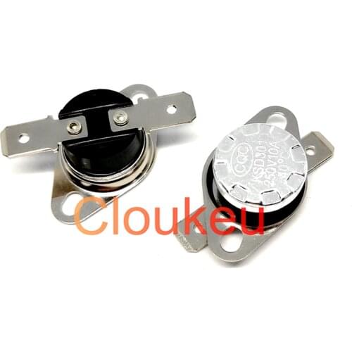 Temperature switch protector KSD301 10A 250V 0/5/10/15/20/25/30/35/40/45/50/55/60/65/70/75/80/85/90/92/95/100/105/110C degree
