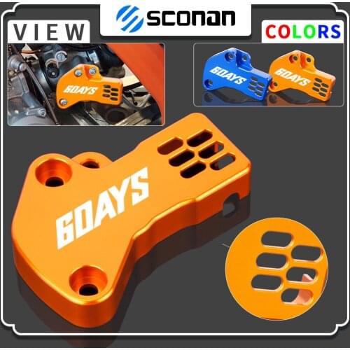 6days LOGO NICECNC TPS Sensor Guard Cover Protector For KTM 250 300 XC-W EXC TPI SIXDAYS 2018 2019 2020 2021 XCW 250XCW 300XCW