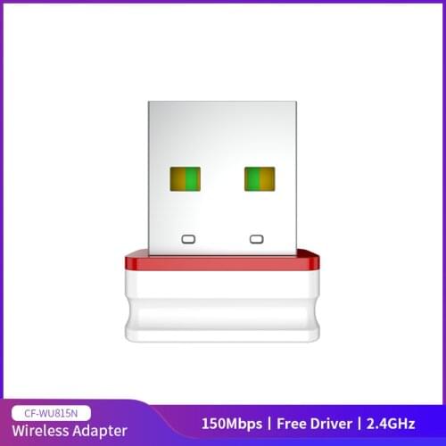 150Mbps 2.4G Band USB Wireless WiFi Adapter USB WiFi Dongle 150Mbps Transmission Rate Wireless Network Mini USB Receiver