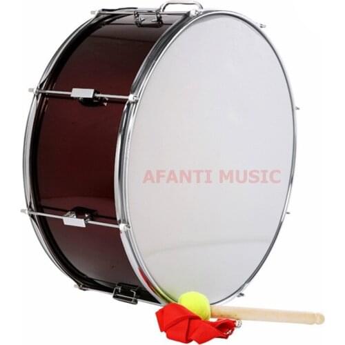 22 inch / Burgundy Afanti Music Bass Drum (BAS-1429)