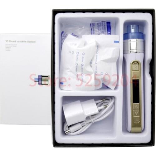 3D Smart Water Mesotherapy Pen Handheld Injector Gun Facial Skin Rejuvenation Removal Wrinkle & Anti-Aging Beauty care tool