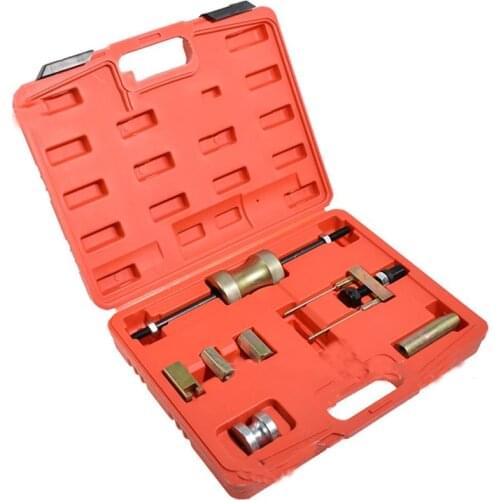 7PCS VAG TDI Diesel Engine Injector Puller Removal Tool Set Kit For VAG TDI VW Audi With Plastic Insert-Designed Case