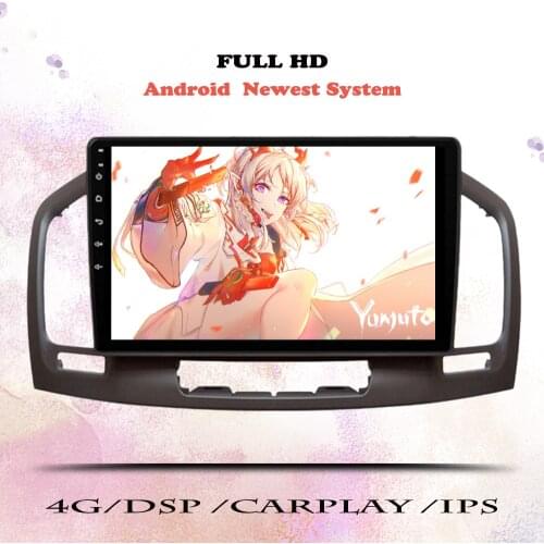 Android 10.0 For Buick Regal For Opel Insignia 1 2009 2010 2011 2012 2013 Car Radio Multimedia Player Navigation GPS 2 din DVD