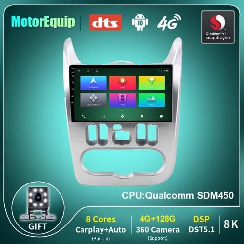 Car Intelligent System Radio For Renault Logan 1 Sandero 2009-2015 For Lada Largus Lergus 2012-2020 For Dacia Duster 2010-2017