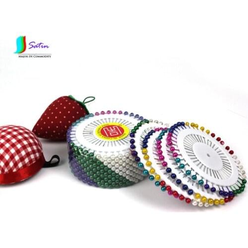 Colored Pearl Fixed Needle Wedding Dress Cake Decorating Accessories DIY Ornamental Accessories Beautiful Black White S019M