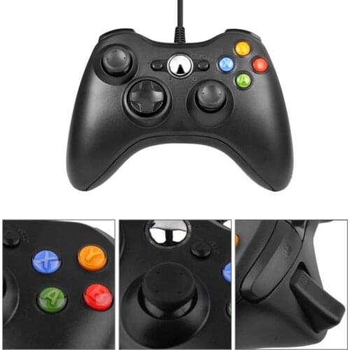 USB Wired Vibration Gamepad Joystick For PC Controller For Windows 7 / 8 / 10 Not for Xbox 360 Joypad with high quality