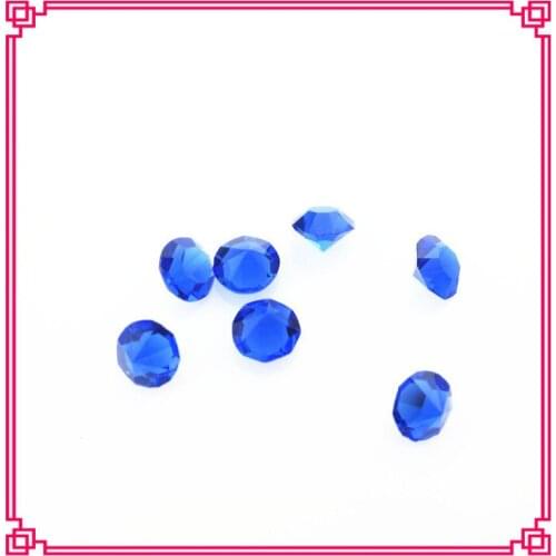 Hot selling 4mm 5mm birthstone September blue crystal floating charms living glass memory lockets charms