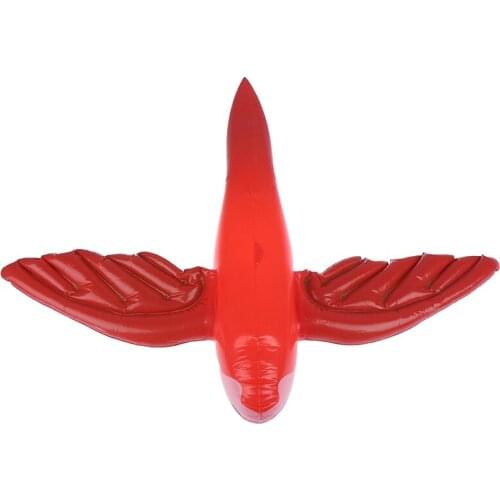 1Pc Cute Novelty Inflatable Blow Up Parrot Toy Kids Cognitive Floating Toys Hawaiian Tropical Pirate Party Decoration