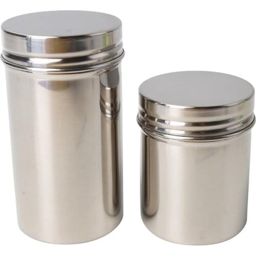 Quality Storage Bottles Stainless Steel Sealed Cans Portable Storage Tank Milk Tea Cans Seasoning Jar Bottle Travel Small Boxes