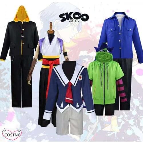 Sk8 The Infinity Cosplay Reki Miya Langa Hasegawa Cherry Blossom Costume Cosplay Uniform Halloween Costume for Adult