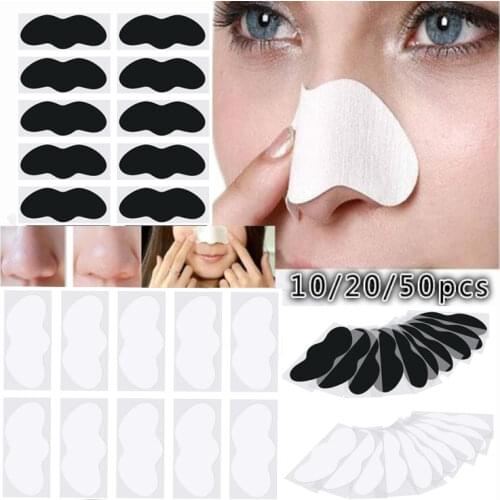 Bamboo Charcoal Blackhead Remover Mask Black Dots Spots Acne Treatment Mask Nose Sticker Cleaner Nose Pore Deep Clean Strip