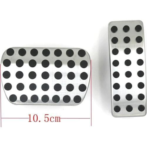 Stainless steel Car Pedal Pads Cover For Mercedes Benz A B CLA GLA 2016 2017 2018