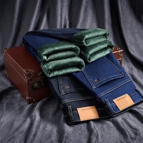 Мужские утепленные джинсы Odinokov China At AliExpress