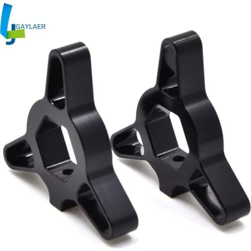 2PCS Motorcycle 22mm CNC Front Fork Preload Adjusters for Ducati Monster 848 1098 1198 748 916 996 749 999 Hypermotard 1100