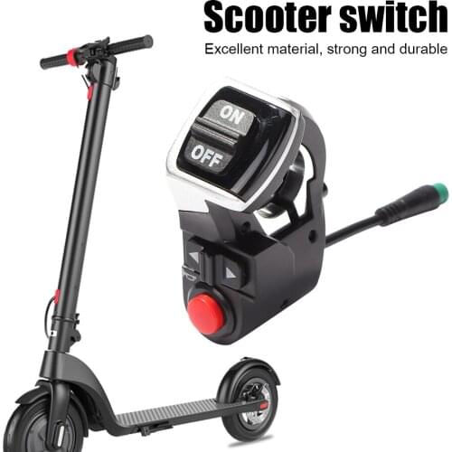 Electric Scooter Handlebar Switch E-scooter Turn Signals On/Off Button Light Switch for Kugoo M4 Pro Scooter Parts For adults