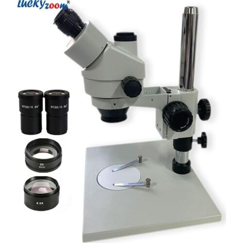 Professional 3.5X-180X Stereo Microscope Trinocular Stereo Microscope Soldering Mikroskop Mobile Repair Microscopio Trinocular