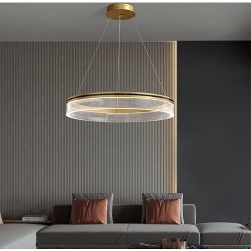New Design Black/Gold Modern LED Pendant Lights For Living Room Hall Dining Kitchen Bar Home Lighting Decoration Pendant Lamps