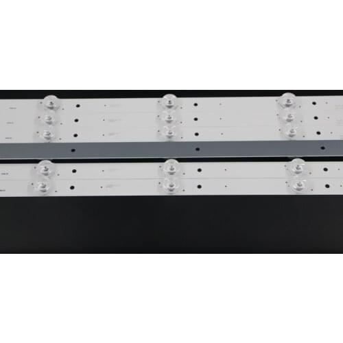 New 10pcs/Kit LED strips for HAIER 55 TV 55UFC2500