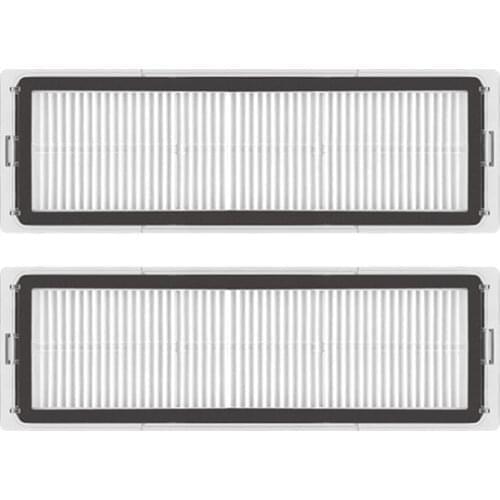2Pcs Hepa Air Filter for Xiaomi Mi Robot Vacuum Mop 2 Pro + Robotic Vacuum Cleaner STYTJ02ZHM STYJ02ZHM Part Kit Spare Component