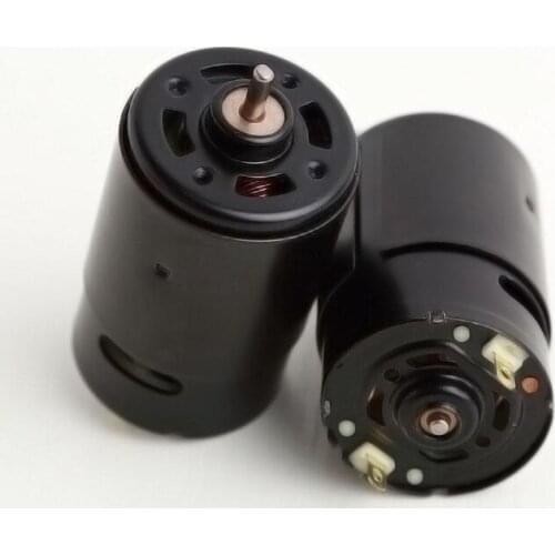 High torque black 550 motor strong magnetic strong belt cooling fan black 550 motor vehicle model ship model