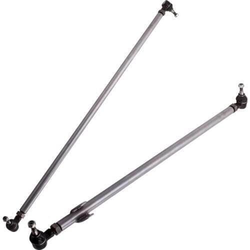 1Pair Front Drag Link & Track Tie Rod Bar for Land Rover Discovery 1999-2004