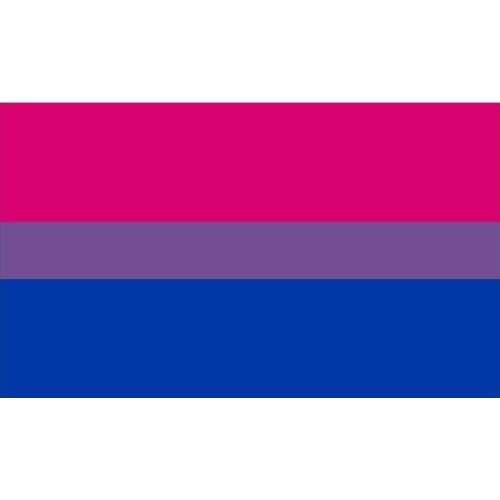 Free shipping xvggdg Rainbow Flags 90x150cm Bisexual Pride Flag
