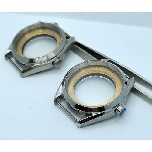 New Watch Part For Man Stainless Steel 42MM Cases For Automatic Movement Miyota8215 ST16 Eta2836 2824