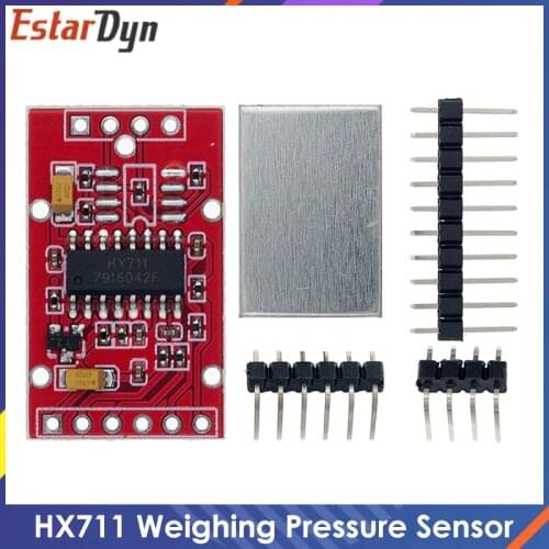 HX711 Dual-channel 24-bit A/D Conversion Weighing Sensor Module with Metal Shied