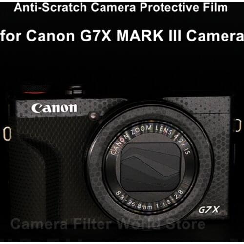 G7X3 G7XIII Anti-scratch Coat Wrap Cover Film For Canon G7X MARK III PowerShot G7 X Mark III Camera Skin Protector Sticker