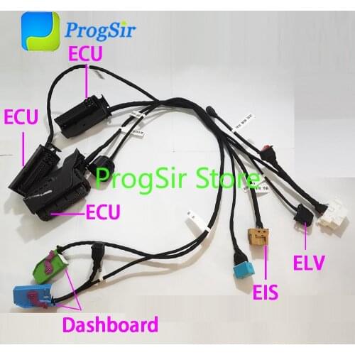 Test Platform Cable For Bentley For VW Touareg Phaeton 4th J518 Kessy With ECU Dashboard ELV EZS Connector