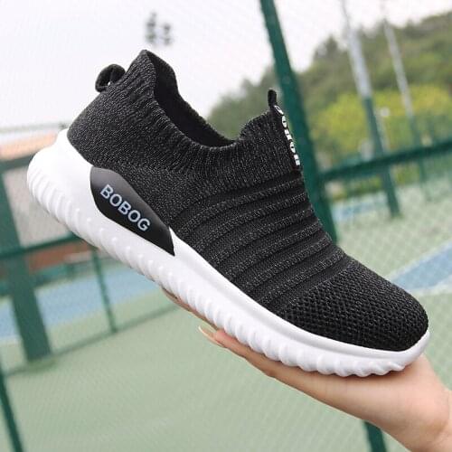 New Summer Mens Breathable Mesh Sneakers Womens Casual Shoes Lightweight Running Flat Walking Footwear Size 35-42