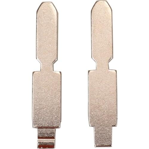 Kutery KD Metal Car Key Blank Flip VVDI/JMD For Peugeot For Citroen NE78 Replacement Uncut Car Key Blank Blade