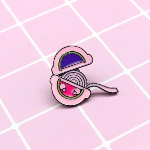 Cartoon creative cute gum candy enamel brooch children childhood memory jewelry gift girl clothes pendant