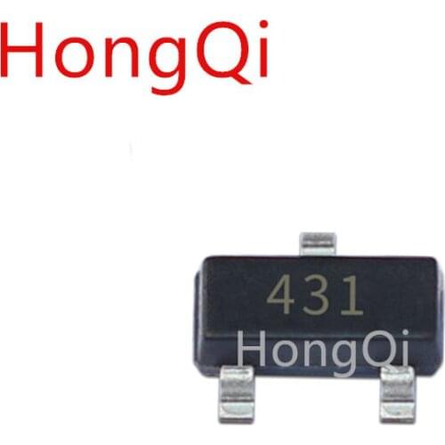 50PCS TL431 431 CJ431 SOT-23 TL431A 0.5% SOT23 SOT SMD New And Original IC Chipset