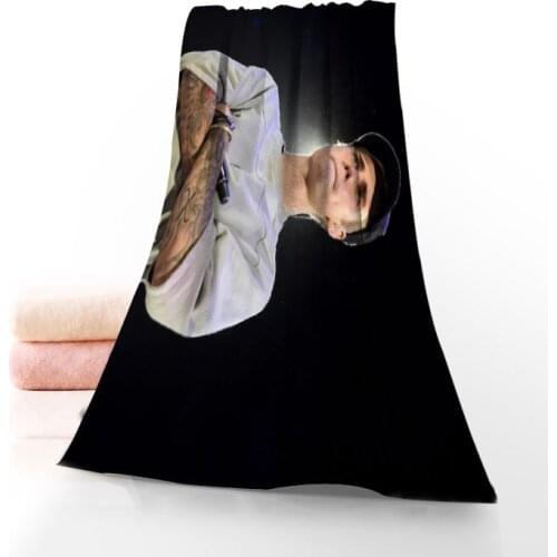 Justin Bieber Towel Printed Cotton Face/Bath Towels Microfiber Fabric For Kids Men Women Shower Towels 70X140cm