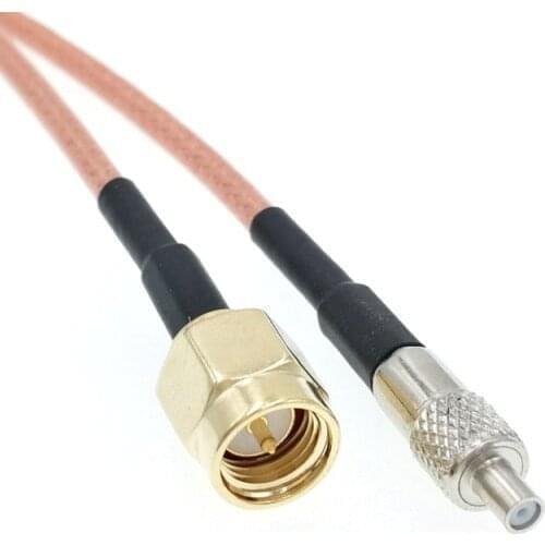 Male SMA Plug To Female TS9 Jack Adapter RF Antenna Coax Cable 15cm