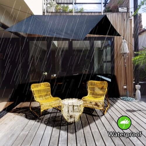 Tourist Awning Canopy Tarp Tent Shade Ultralight Garden Canopy Sunshade Outdoor Camping Hammock Waterproof Camouflage Shelter