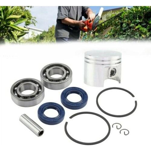 37MM Replacement Chainsaw Piston Ring Bearing Oil Seal Kit For Stihl MS170 017 Chainsaw 1130 030 2000 Repair Tool Parts