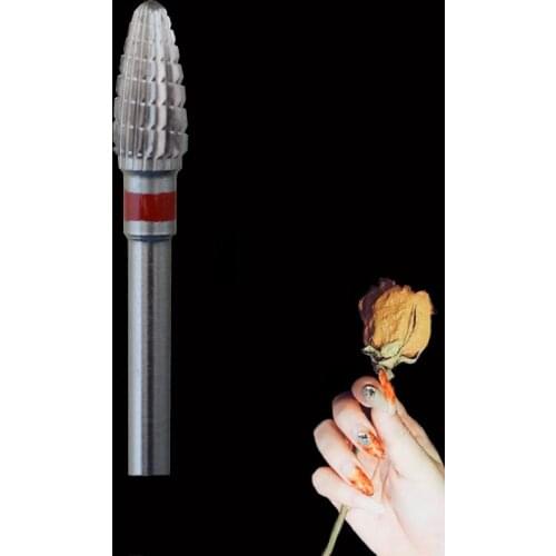 1pcs Carbide Nail Drill Bit -Mini Cone Bit-F