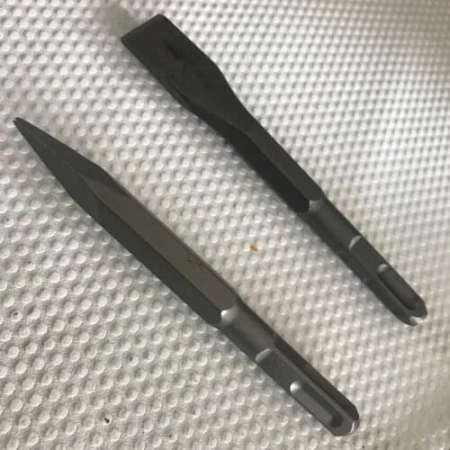 Free shipping home DIY 2PCS Square four hollow shank 14*150/180mm electric Hammer chisels for concrete/brick/wall slotting