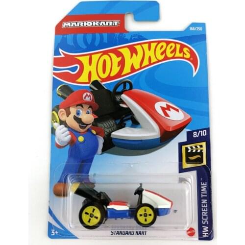 2021-166 Hot Wheels Cars STANDARO KART 1/64 Metal Diecast Model Collection Toy Vehicles