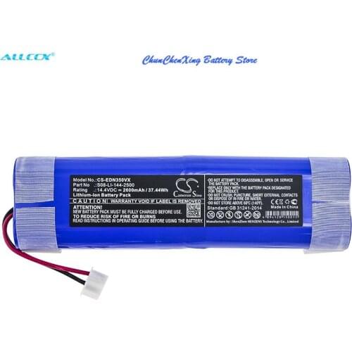 Cameron Sino 2600mAh Battery S08-LI-144-2500 for Ecovacs Deebot DJ35, Deebot DJ36, Deebot DK35, Deebot DK36, DK520, DN520, DN55