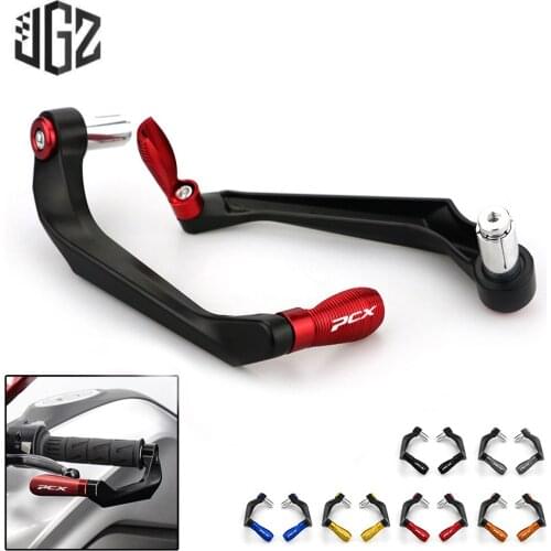 Motorcycle 22MM CNC Aluminum Handle Bar End Hand Guards Grips For Honda PCX 125 150 2014 2015 2016 2017 2018 2019 Accessories