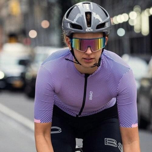 BSC Team Black Sheep Cycling Jersey Women 2021 Summer Breathing Short SLeeve Bicycle Riding Shirt Female MTB Outdoor Racing Wear