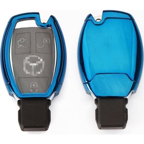 For Benz E S Class TPU all inclusive ABC Car Key Case Cover Shell Bag