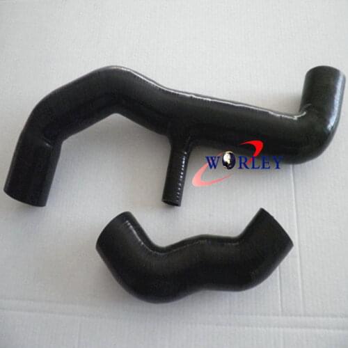 BLACK For Renault 5 R5 GT Turbo Intercooler Boost Silicone Hose