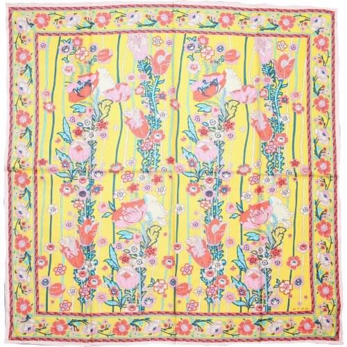 ELEGANT HANDMADE BRAND 100%Twill Silk Scarf TWIC-69415